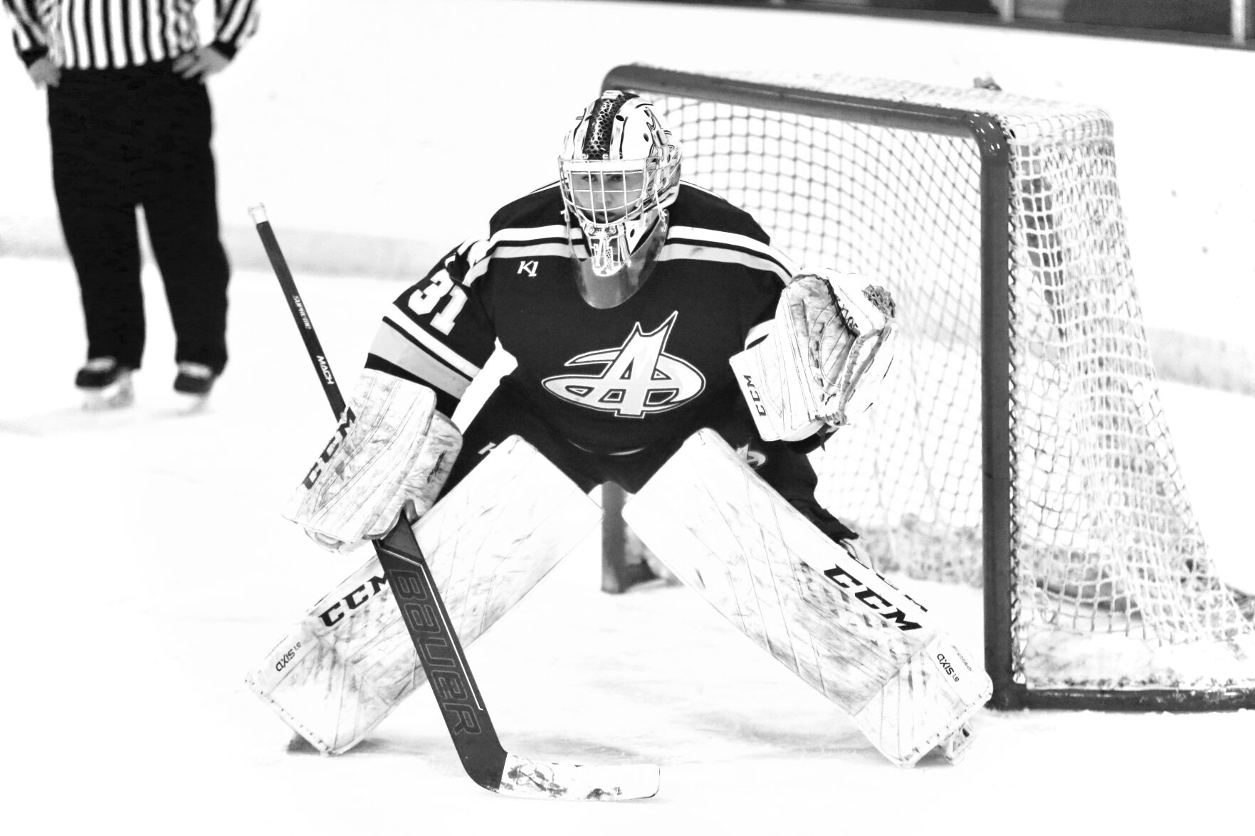 Keaton Breske in Goal